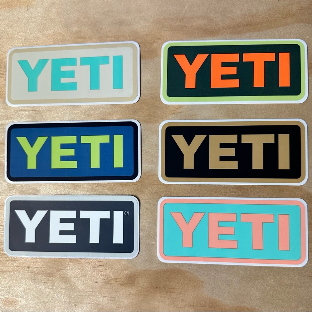 Yeti - New High Quality Stickers Manufactured by Yeti.